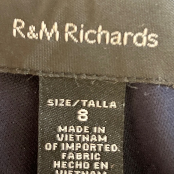R&M Richards Navy Gown - Picture 7 of 7